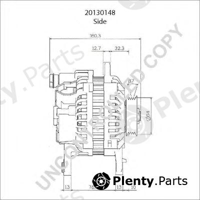  PRESTOLITE ELECTRIC part 20130148 Alternator