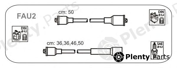  JANMOR part FAU2 Ignition Cable Kit