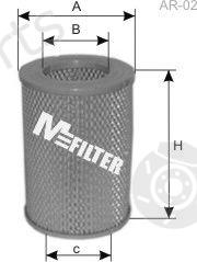  MFILTER part A-108 (A108) Air Filter