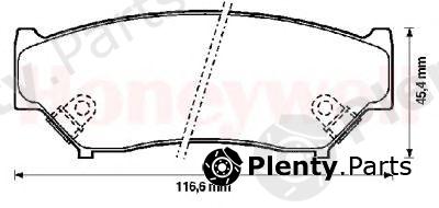  BENDIX part 572247B Brake Pad Set, disc brake