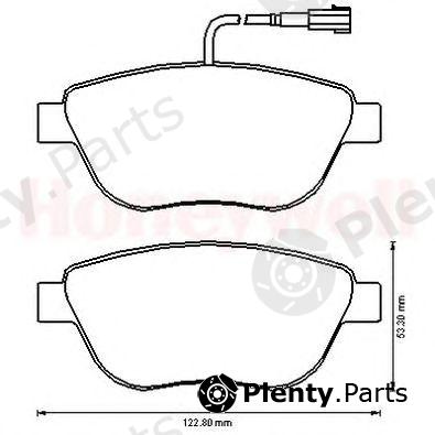  BENDIX part 573164B Brake Pad Set, disc brake
