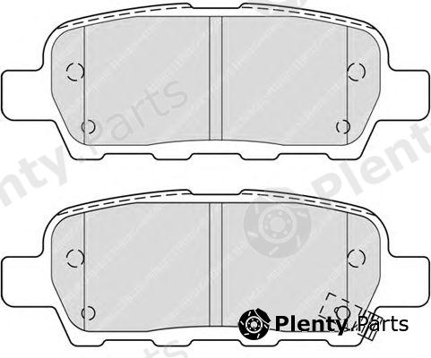  FERODO part FDB4324 Brake Pad Set, disc brake
