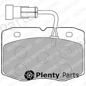  DELPHI part LP1776 Brake Pad Set, disc brake