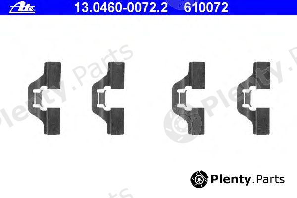 ATE part 13.0460-0072.2 (13046000722) Accessory Kit, disc brake pads