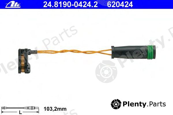  ATE part 24.8190-0424.2 (24819004242) Warning Contact, brake pad wear