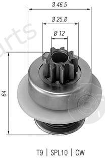  MAGNETI MARELLI part 940113020054 Pinion, starter