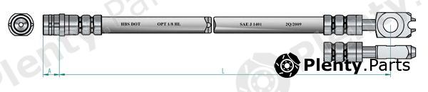  NK part 854790 Brake Hose