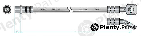  NK part 853673 Brake Hose