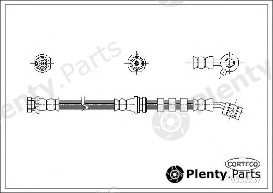  CORTECO part 19032237 Brake Hose