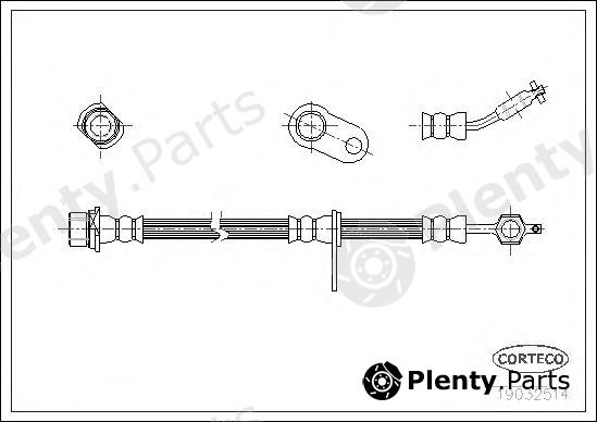  CORTECO part 19032514 Brake Hose