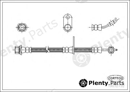  CORTECO part 19032732 Brake Hose