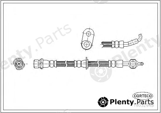  CORTECO part 19032948 Brake Hose