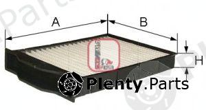  SOFIMA part S3107C Filter, interior air