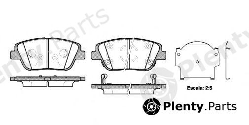  ROADHOUSE part 2142302 Brake Pad Set, disc brake