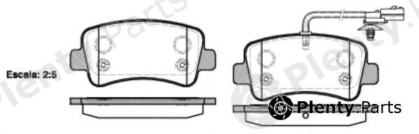  ROADHOUSE part 2143901 Brake Pad Set, disc brake