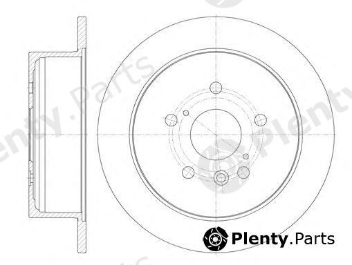  REMSA part 6911.00 (691100) Brake Disc