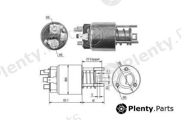  ERA part ZM1395 Solenoid Switch, starter