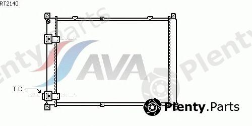  AVA QUALITY COOLING part RT2140 Radiator, engine cooling