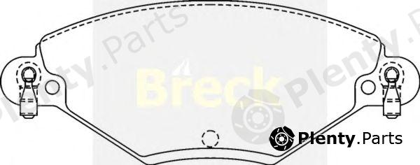 BRECK part 232770070110 Brake Pad Set, disc brake