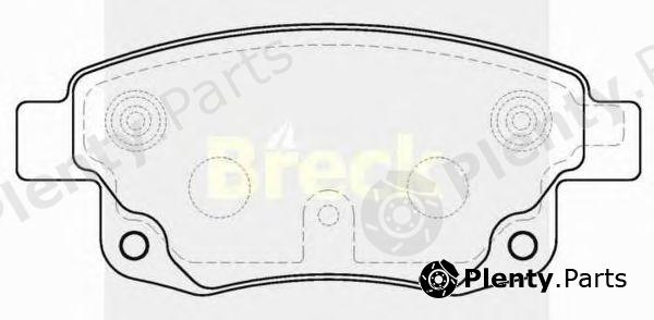  BRECK part 244860070210 Brake Pad Set, disc brake