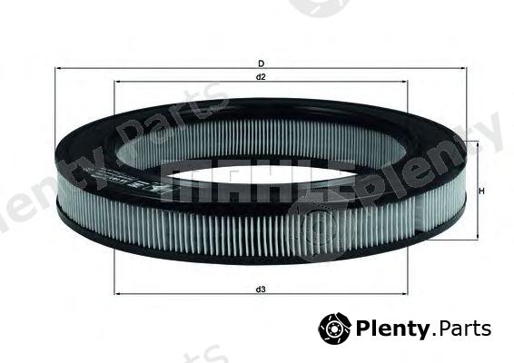  MAHLE ORIGINAL part LX181 Air Filter