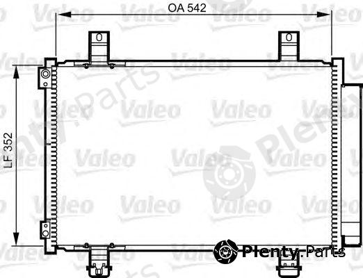  VALEO part 814219 Condenser, air conditioning