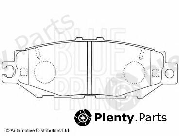  BLUE PRINT part ADT34286 Brake Pad Set, disc brake