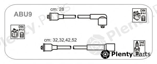  JANMOR part ABU9 Ignition Cable Kit