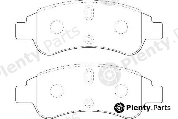  WAGNER part WBP23599A Brake Pad Set, disc brake
