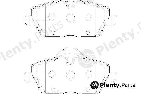  WAGNER part WBP23915A Brake Pad Set, disc brake