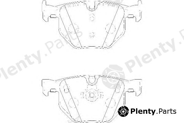 WAGNER part WBP23732A Brake Pad Set, disc brake