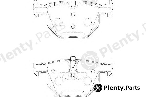  WAGNER part WBP23550A Brake Pad Set, disc brake