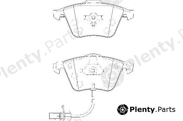  WAGNER part WBP23763A Brake Pad Set, disc brake