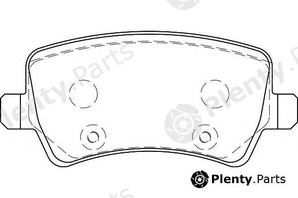  WAGNER part WBP24496A Brake Pad Set, disc brake