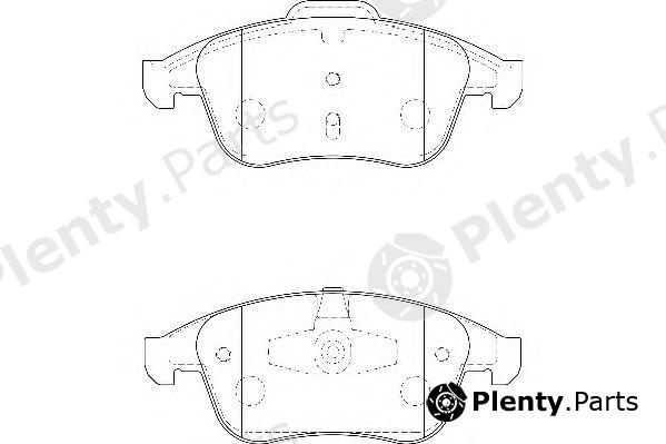  WAGNER part WBP24709A Brake Pad Set, disc brake