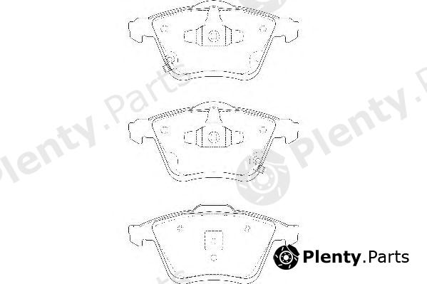  WAGNER part WBP24002A Brake Pad Set, disc brake