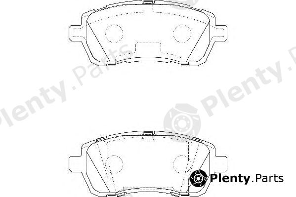  WAGNER part WBP24283A Brake Pad Set, disc brake
