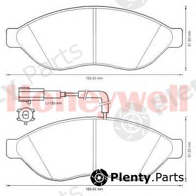  JURID part 573260J Brake Pad Set, disc brake