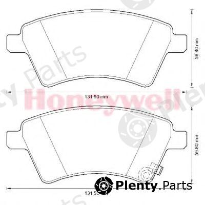  BENDIX part 573288B Brake Pad Set, disc brake