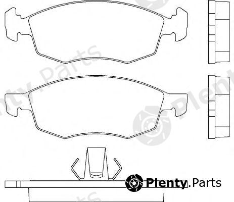  BREMBO part P23118 Brake Pad Set, disc brake