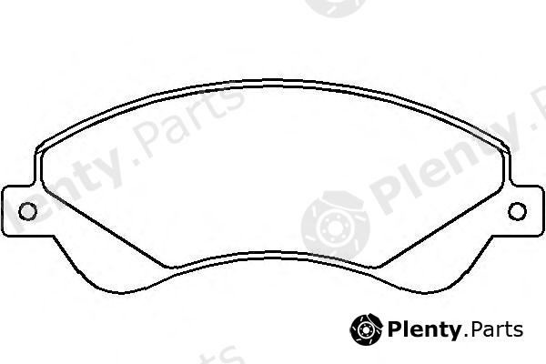  BREMBO part P24065 Brake Pad Set, disc brake