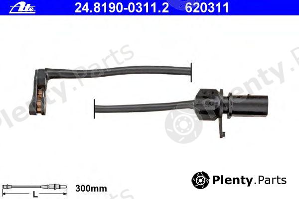  ATE part 24.8190-0311.2 (24819003112) Warning Contact, brake pad wear