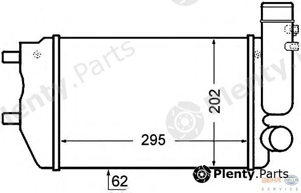  BEHR part 8ML376727-571 (8ML376727571) Intercooler, charger