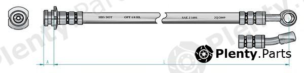  NK part 855001 Brake Hose