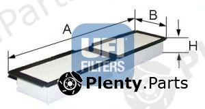  UFI part 53.055.00 (5305500) Filter, interior air