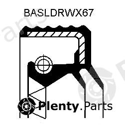  CORTECO part 12016928B Shaft Seal, wheel hub