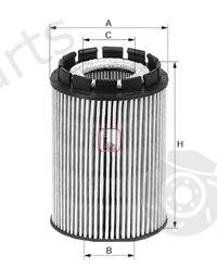  SOFIMA part S5010PE Oil Filter