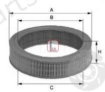  SOFIMA part S7581A Air Filter
