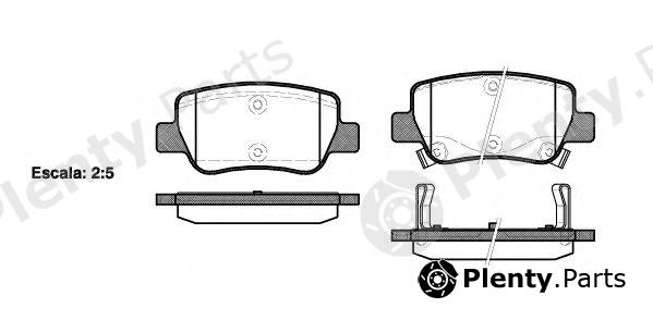  ROADHOUSE part 21403.02 (2140302) Brake Pad Set, disc brake