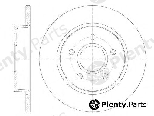  ROADHOUSE part 6846.00 (684600) Brake Disc